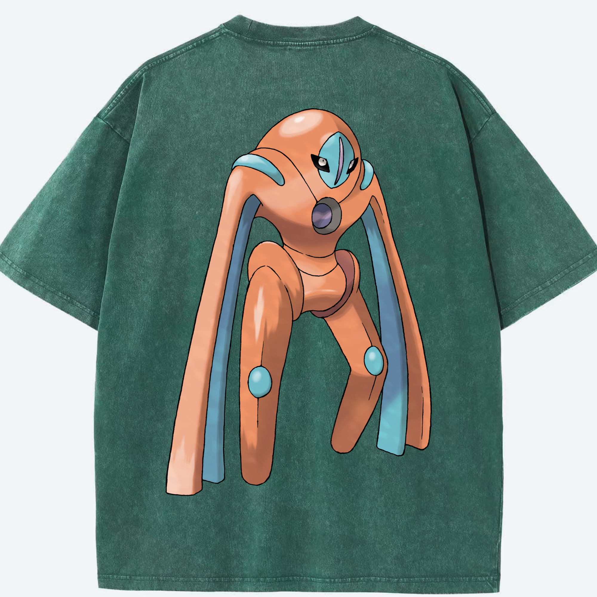 （画像用） ポケットモンスター Pokémon 綿100% ヴィンテージ風 半袖Tシャツ（背面プリント）